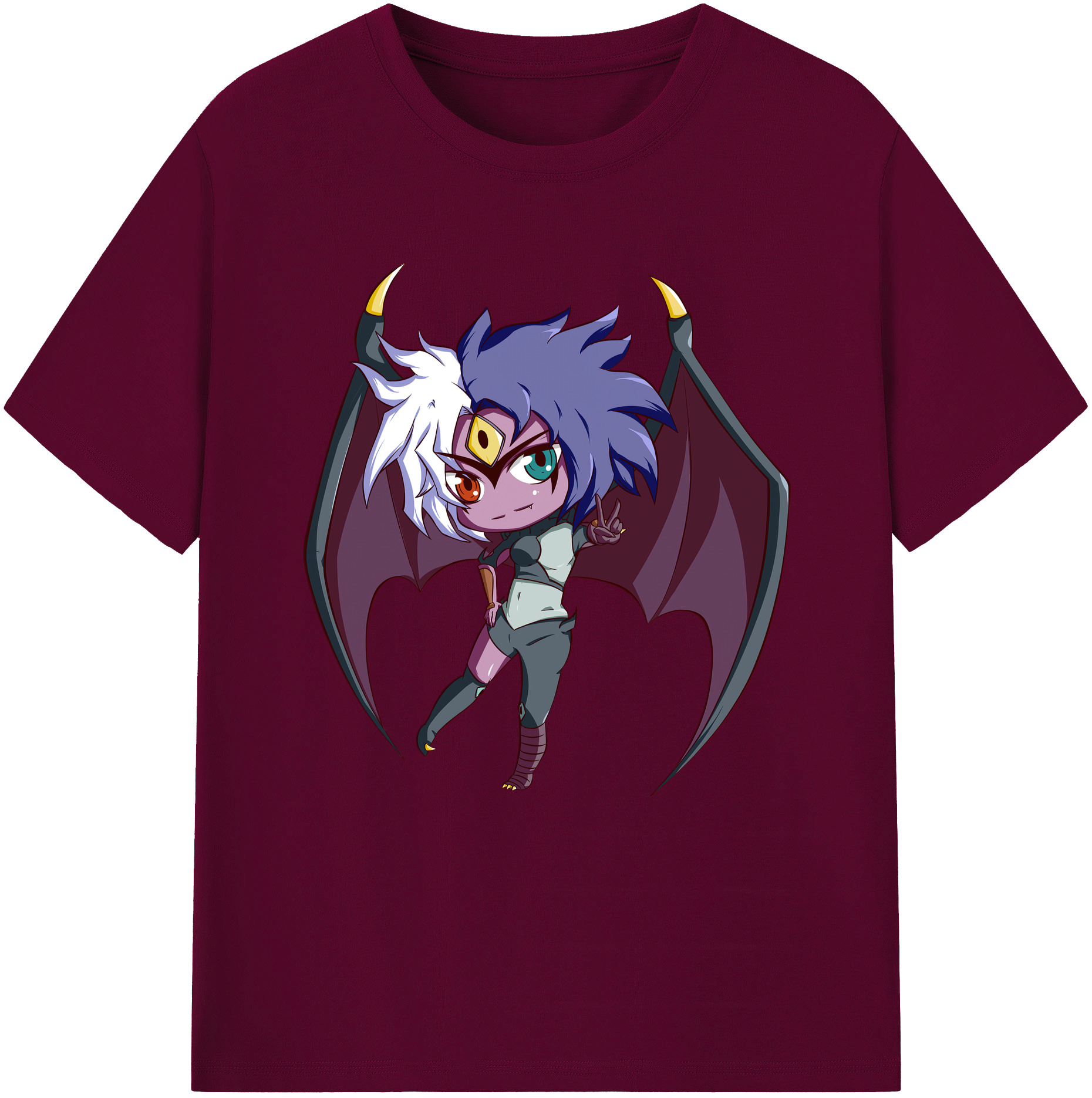 （画像用） 遊☆戯☆王 Yu-Gi-Oh! レディースカジュアルプリントTシャツ（綿100％）